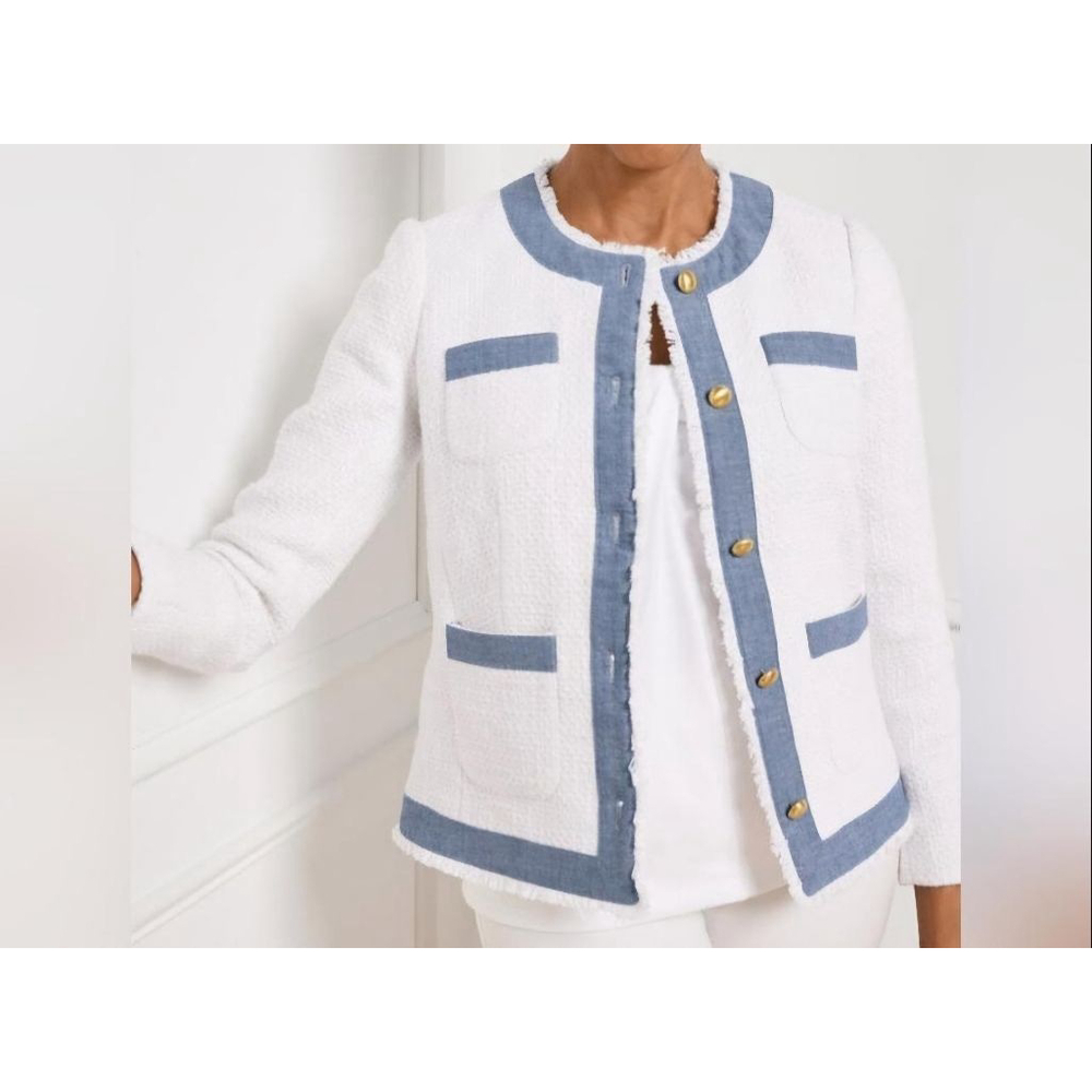 Talbots Tweed Jacket Size 16P